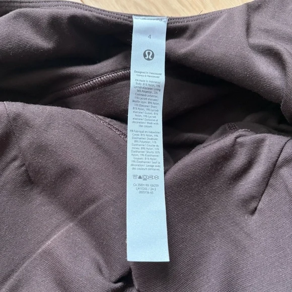 NWT Lululemon Align Dress size 4 Espresso Brown - Picture 6 of 7